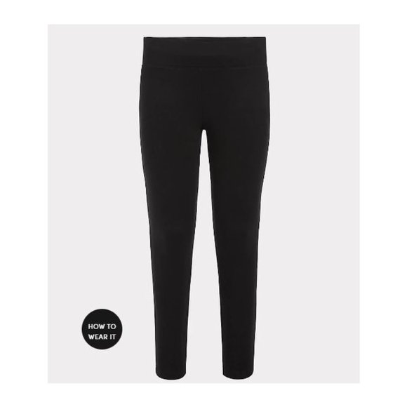 COPY - Torrid Pixie Skinny Studio Luxe Ponte High-Rise Pant Size 2 - Picture 3 of 3
